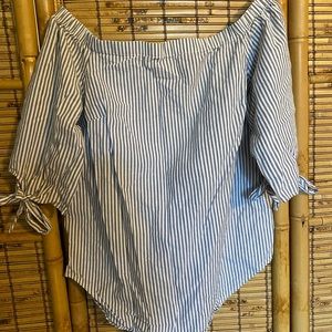 Off The-shoulder Blouse
